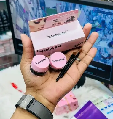 Picture of SHEGLAM 2 in 1 Gel Eyeliner | Black & Brown Eyeliner & Eyebrow Kit