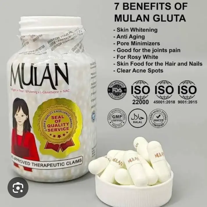 Picture of Mulan Pearl Whitening Capsule
Thailand (ORIGINAL)