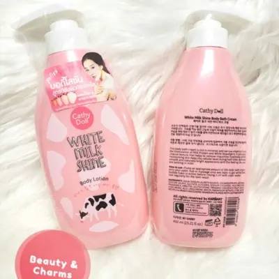Picture of Cathy Doll White Milk Shine Body Lotion 450 ML Original (Thailand)