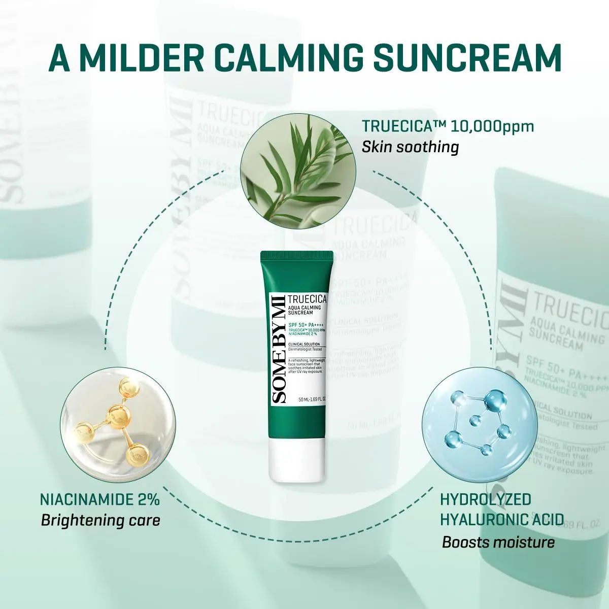 Picture of SOME BY MI Truecica Mineral Calming Tone-Up Suncream 50ml