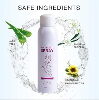 Picture of Kingyes Silky Beauty Painless Hair Removal Spray For Men & Women 150ML - Hair Removal - White