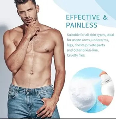 Picture of Kingyes Silky Beauty Painless Hair Removal Spray For Men & Women 150ML - Hair Removal - White