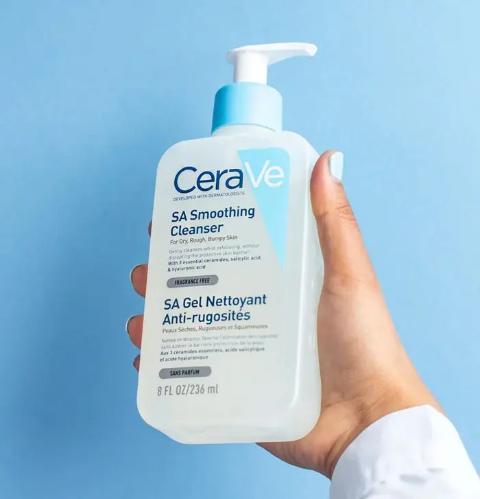 Picture of CeraVe SA Smoothing Cleanser 236ML (UK) - White