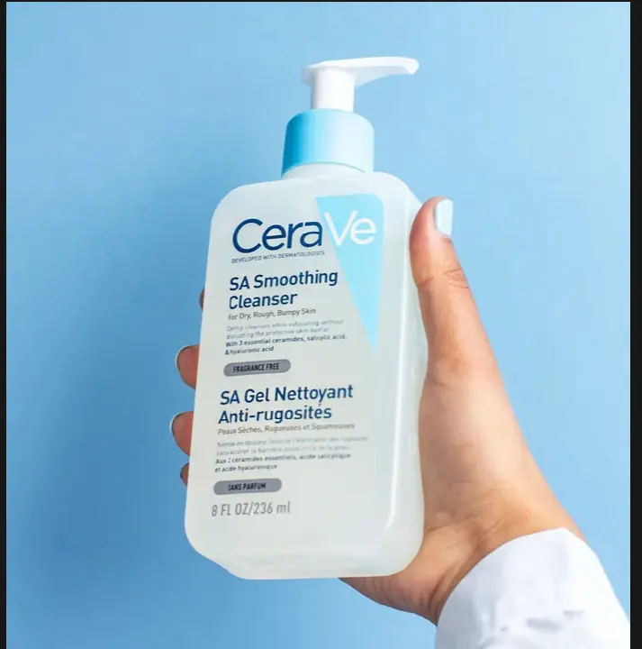 Picture of CeraVe SA Smoothing Cleanser 236ML (UK) - White