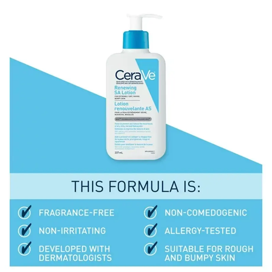 Picture of CeraVe Renewing SA Lotion For Rough & Bumpy Skin (UK) - 237ml