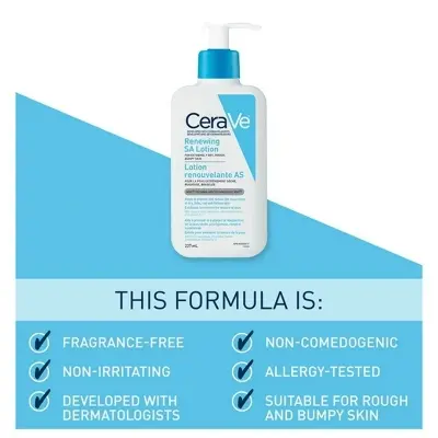 Picture of CeraVe Renewing SA Lotion For Rough & Bumpy Skin (UK) - 237ml