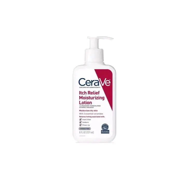 Picture of CeraVe Itch Relief Moisturizing Lotion For Dry & Itchy Skin 237ml (USA) - White