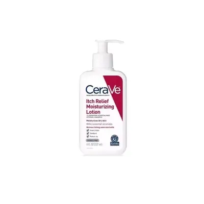 Picture of CeraVe Itch Relief Moisturizing Lotion For Dry & Itchy Skin 237ml (USA) - White