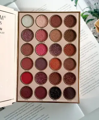 Picture of Romcom Fashion All in One Makeup Pallet Eyeshadow Palette Blusher Pallet Highlighter Pallet Liquid Matte Lipstick Set Eyebrow Kit