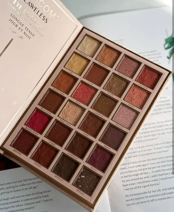 Picture of Romcom Fashion All in One Makeup Pallet Eyeshadow Palette Blusher Pallet Highlighter Pallet Liquid Matte Lipstick Set Eyebrow Kit