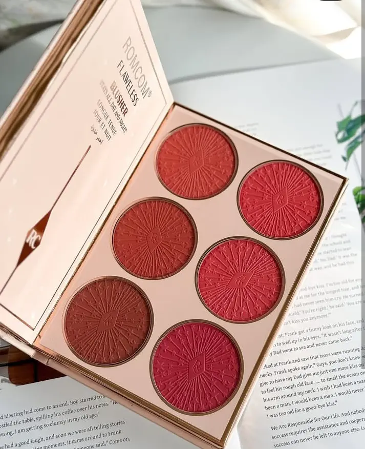 Picture of Romcom Fashion All in One Makeup Pallet Eyeshadow Palette Blusher Pallet Highlighter Pallet Liquid Matte Lipstick Set Eyebrow Kit