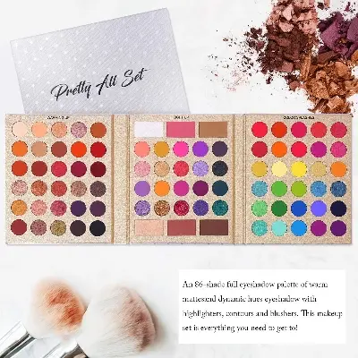 Picture of Ucanbe Pretty All Set Eyeshadow Pallet 80 Color Eyeshadow Pallet - Eyeshadow Pallet