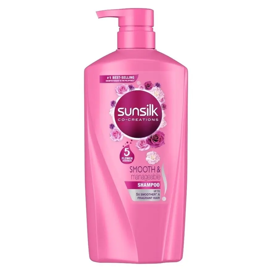 Picture of Sunsilk Smooth & Manageable Shampoo - 625ml (Thailand) - Pink