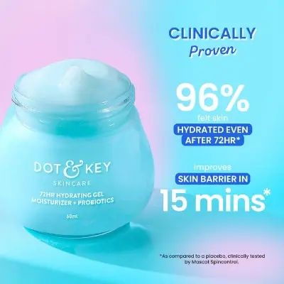 Picture of Dot & Key 72 hr hydrating gel moisturizer 15ml