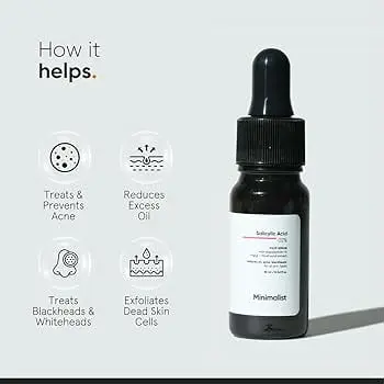 Picture of Minimalist 2% Salicylic Acid Serum For Acne, Blackheads & Open Pores-30 ml