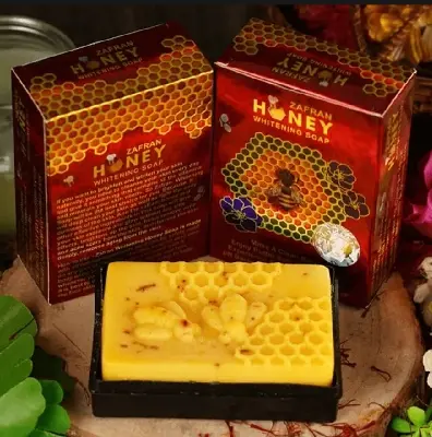 Picture of Mall Zafran Honey Brightenign Soap Authentic
and original - 100gm