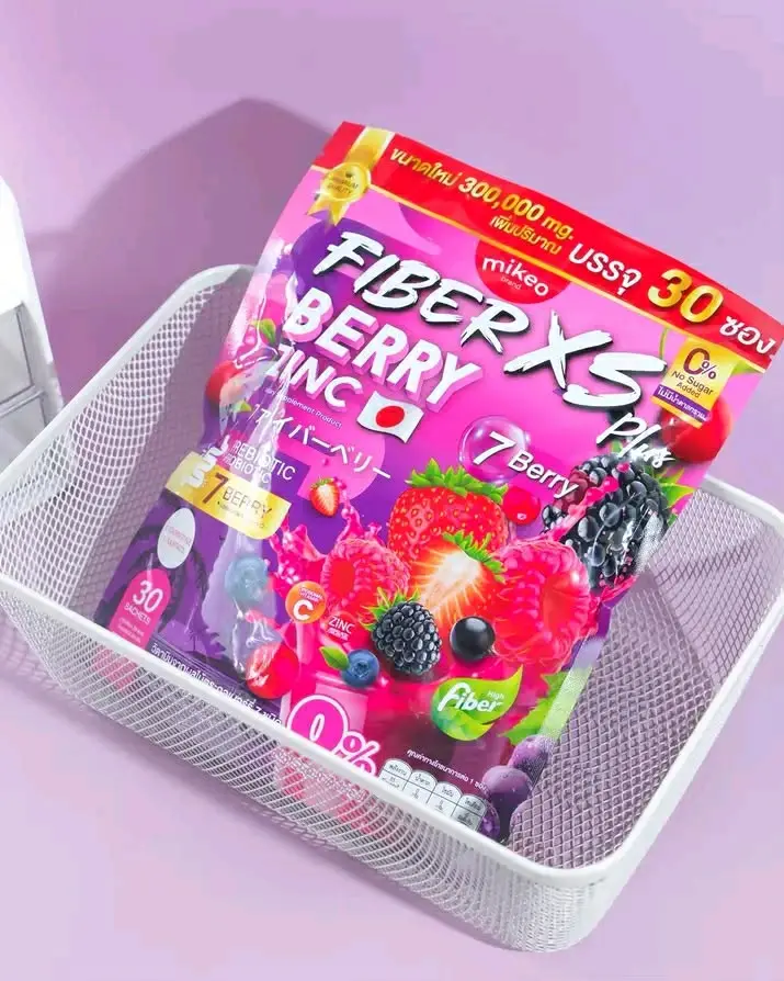 Picture of Mikeo Fiber X5 Plus Berry Zinc Juice