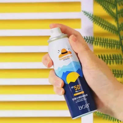 Picture of BOB Whitening  Spray Sunscreen with SPF 50+ PA+++ - White