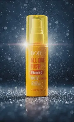 Picture of BOB Matte Finish Vitamin C Setting Mist | All Day Fixer - Gold