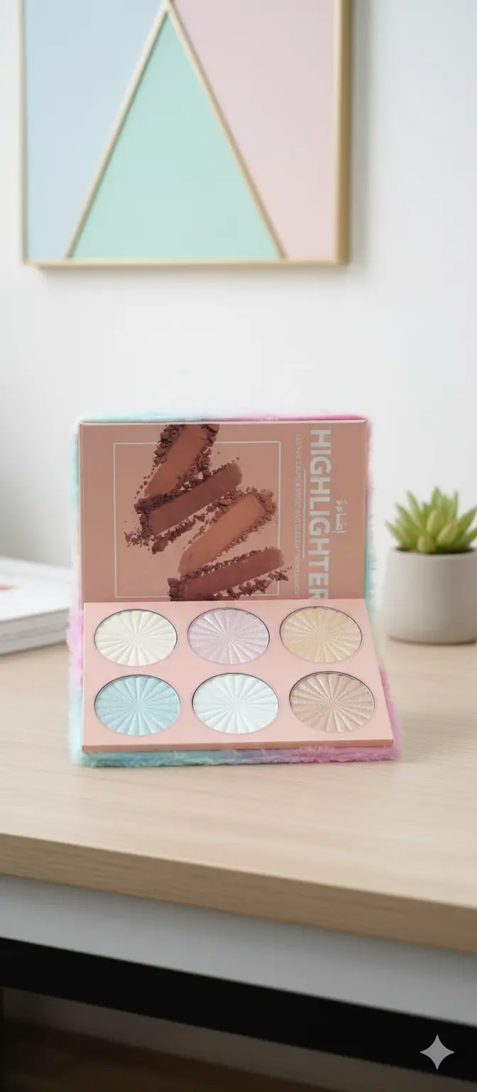 Picture of All in One Professional Makeup Pallet Eyeshadow Palette Blusher Pallet Highlighter Pallet