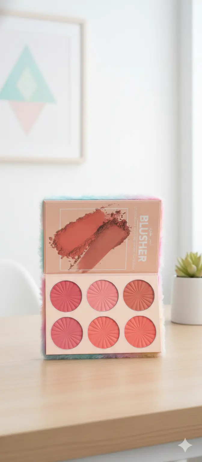 Picture of All in One Professional Makeup Pallet Eyeshadow Palette Blusher Pallet Highlighter Pallet