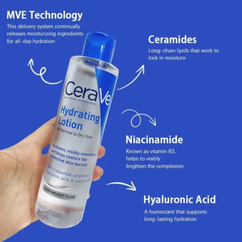 Picture of CeraVe Hydrating Lotion For Normal to Dry Skin