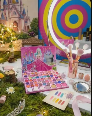 Picture of Barbile 67 Color All-In-1 Eyeshadow Palette With Blush Contour & Highlighter
