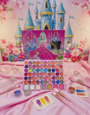 Picture of Barbile 67 Color All-In-1 Eyeshadow Palette With Blush Contour & Highlighter