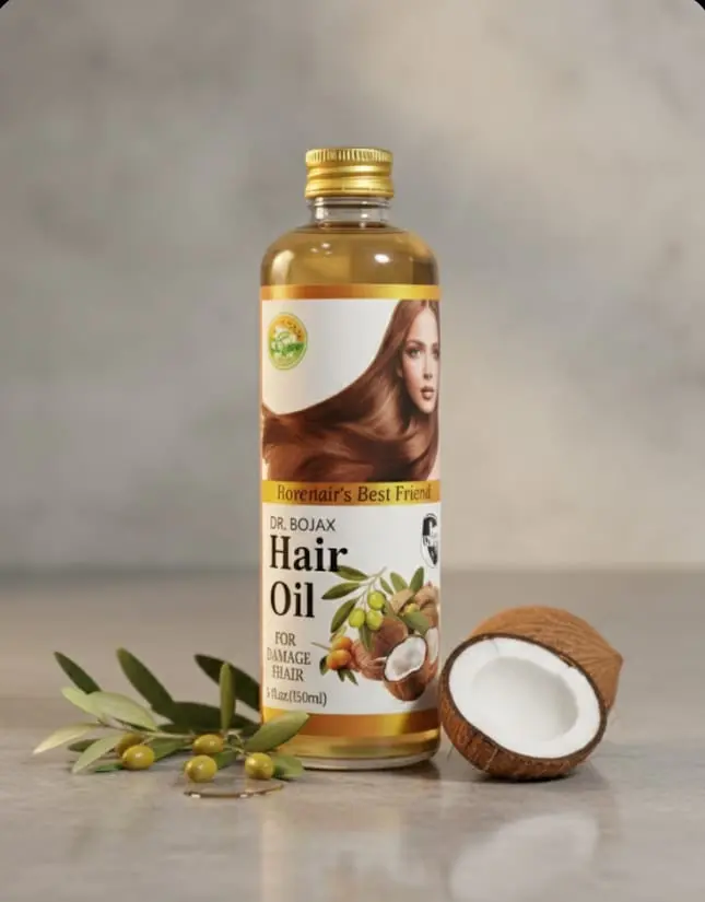 Picture of Dr Bojax Hair Oil For Damage Hair