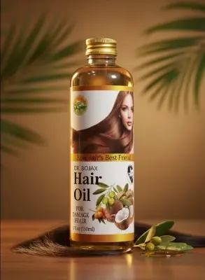 Picture of Dr Bojax Hair Oil For Damage Hair