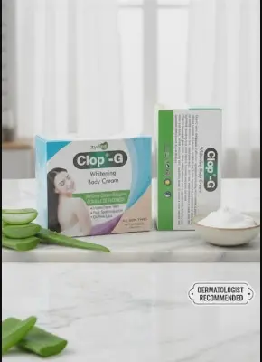 Picture of Clop G Whitening Body Cream - 300gm - White