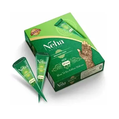 Picture of Niha Fast Color Cone Mehedi