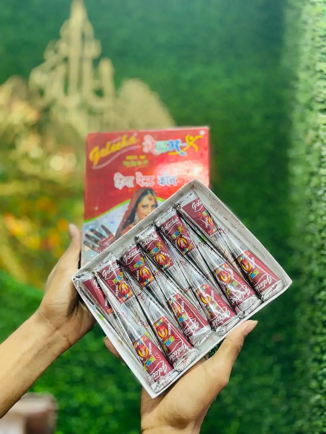 Picture of Golecha Fast Color Cone Mehedi