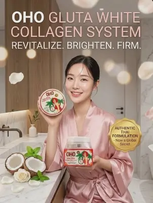 Picture of OHO Gluta White Collagen Body Cream & Face Pack - 300gm & 250gm