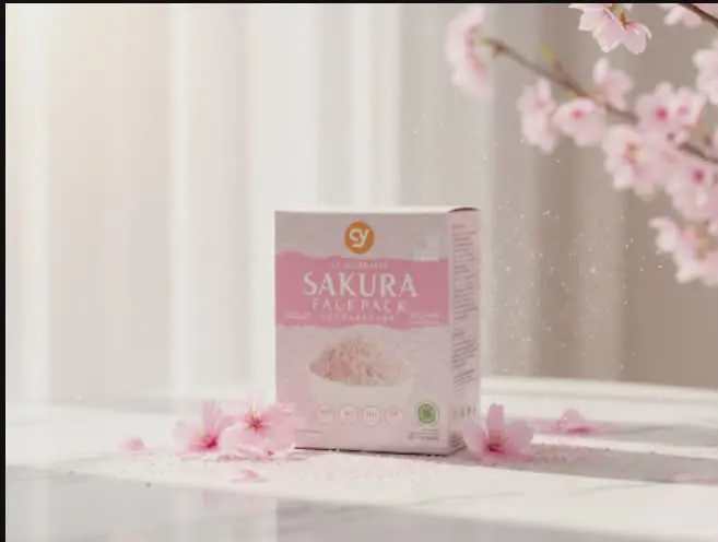Picture of Sakura Face Pack for Soft & Glowing Skin - 50gm