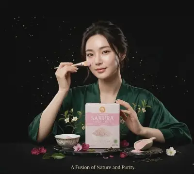 Picture of Sakura Face Pack for Soft & Glowing Skin - 50gm