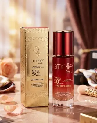 Picture of Original Emelie Paris SPF 50+ PA+++ Long Lasting Matte Finish Full Coverage Foundation