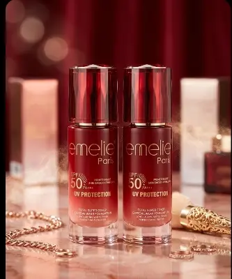 Picture of Original Emelie Paris SPF 50+ PA+++ Long Lasting Matte Finish Full Coverage Foundation