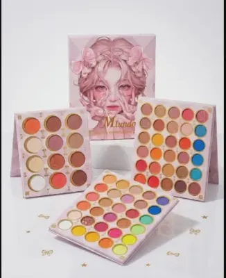 Picture of Miundo 72Colors Eyeshadow Pallet | Matte Eyeshadow | Shimmer Eyeshadow | Blush | Contour