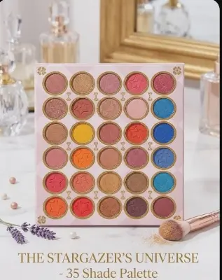 Picture of Miundo 72Colors Eyeshadow Pallet | Matte Eyeshadow | Shimmer Eyeshadow | Blush | Contour