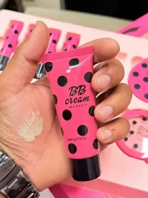 Picture of Hang Fang 10pcs Pink Makeup Combo Set