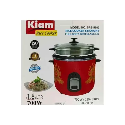 Picture of Kiam 1.8 L Double Pot Rice Cooker Model: Kiam SFB-5702