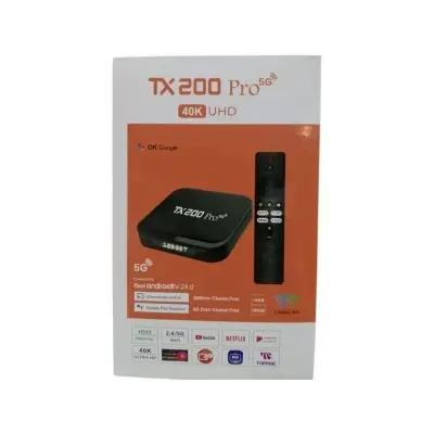 Picture of TX200 Pro Android TV Box with Voice Control and Display