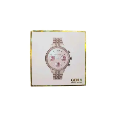 Picture of Gen 9 Ladies smartwatch double belts pink & gold color