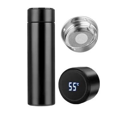 Picture of Smart LED Temperature Display Stainless Steel Vacuum Flask (Thermos Bottle)