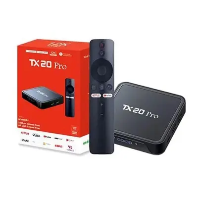 Picture of TX20 Pro Android TV Box with Voice Control and Display