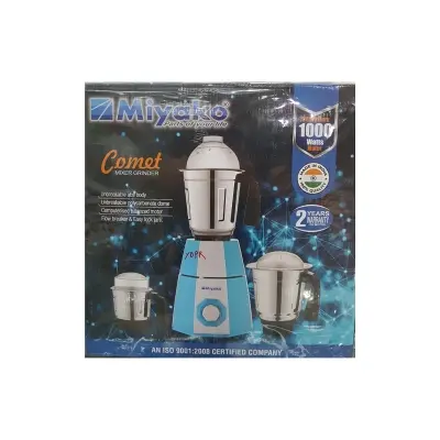 Picture of Miyako Comet Mixer Grinder 1000watts Heavy powerful copper motor