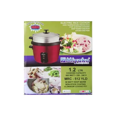 Picture of Miyako 1.2 L Rice Cooker, Mini Multi-Cooker