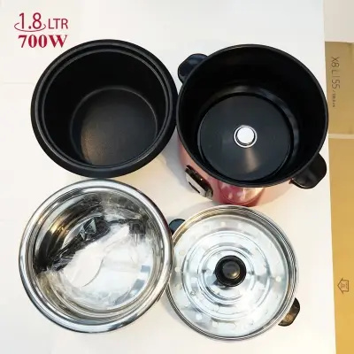 Picture of Kiam 1.8 L Double Pot Rice Cooker Model: Kiam SFB-5702