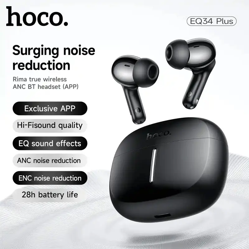 Picture of Hoco EQ34 Plus ANC + ENC App Supported true wireless earbuds